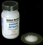 Barium Nitrate Density: Low