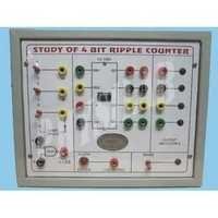 Study Of 4 Bit Ripple Counter (Forward & Reverse)