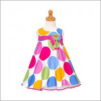 Polka Dots Girls Frocks