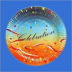 Printed Paper Plates - Eco-Friendly Lightweight Paper, Various Sizes, Round Shape | Attractive Designs, Hygienic, Durable, Disposable