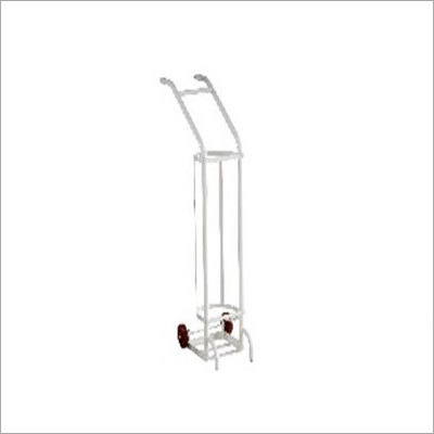 Cylinder Trolly Jumbo - Steel, 120cm Height, 100kg Load Capacity | Easy Transport, Durable Design, Smooth Rolling