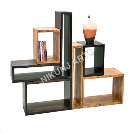 Designer Wooden Wall Shelf