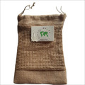 Jute Mesh Bags - 100% Jute, Variable Size, Beige | Eco-friendly, Durable, Lightweight Drawstring Mesh Bag