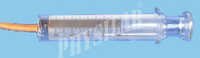 Gas Syringe - Borosilicate Glass, 50 Ml Capacity, Graduated Scale With Ground Glass Plunger | For Clinic Use, Weighs 10-50 Grams