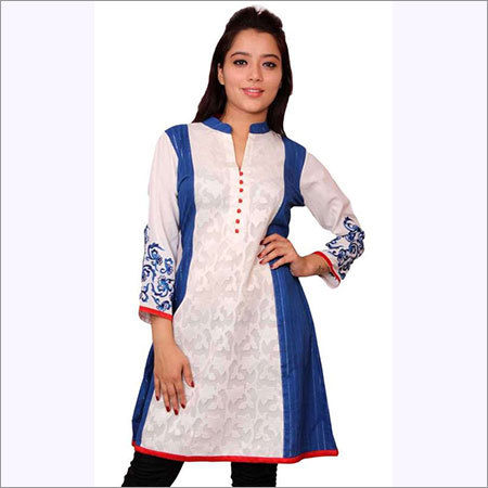 Lubaba Womans Wear Mix & Match Embroidered Cotton Kurti