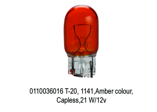 T-20, 1141,Amber colour, Capless,21 W12v 