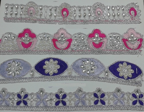 Smooth finish velvet Lace