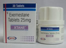 Xtane 25mg ( Exemestane ) Tablets By ADITYA PHARMA