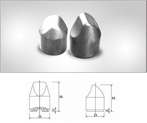 Spoon-Shaped Carbide Bits