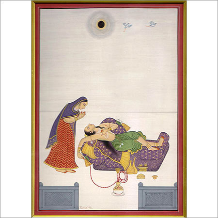 The desperate Bundi painting
