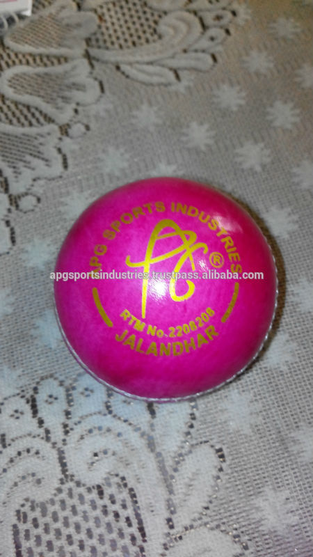 Pink Cricket Ball Age Group: Adults