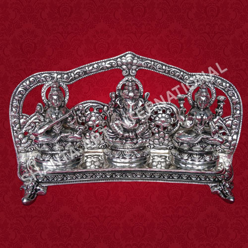 Laxmi Ganesh Saraswati Statue