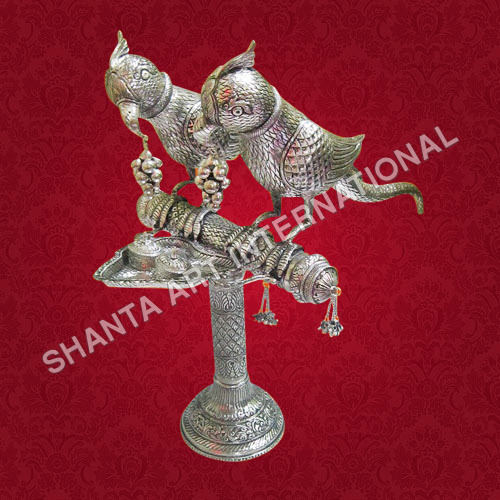 Silver Parrot Set