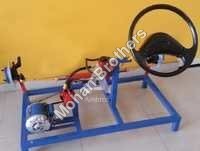 Polished Hydraulic Power Steering System Trainer