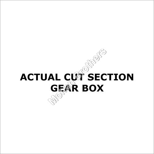 Section Model Gear Box
