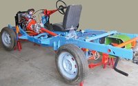 Polished Car Chassis Front Wheel Drive Actual Cut Section
