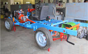 Car Chassis All Wheel Drive Actual Cut Section