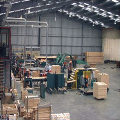 Pallet component remanufacturing plant