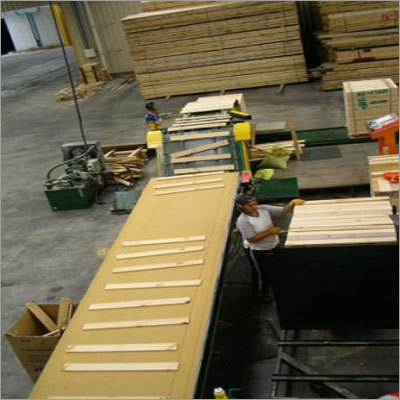 Resawn Deck Boards Off Multihead Bandsaw