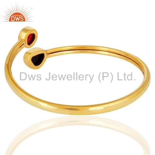 Red Aventurine & Black Onyx Bracelet