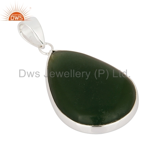 Vasonite Stone Fine Silver Pendant Jewelry