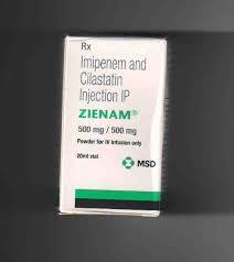 Zienam 500mg (Imipenem + Cilastatin ) Injection
