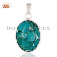 925 Silver Turquoise Pendant Jewelry Gender: Women