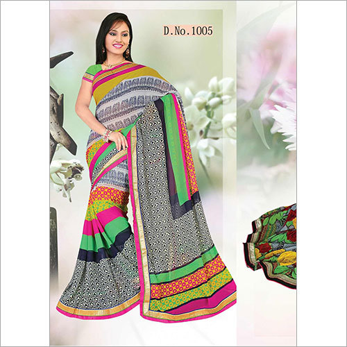 Fancy Printed Sarees