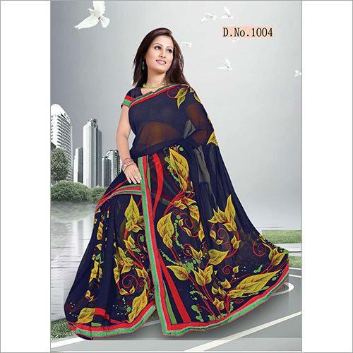 Designer Printed Saree