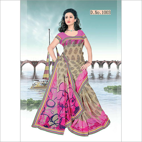 Traditional Printed Sarees