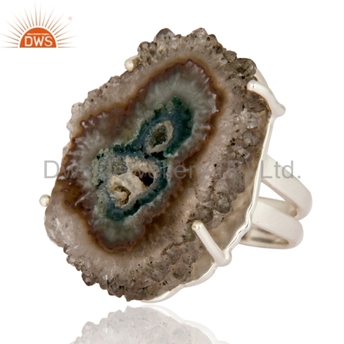 Silver Amethyst Prong Set Ring Jewelry Gender: Women