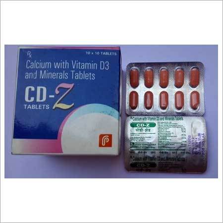 Calcium with Vitamin D3 and Minerals Tablets