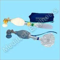 Adult Silicon Resuscitators - Silicone Material, 1600ml Capacity, 1m Oxygen Tubing, 15mm/22mm Connector | Durable Design, Effective Ventilation, Easy To Use