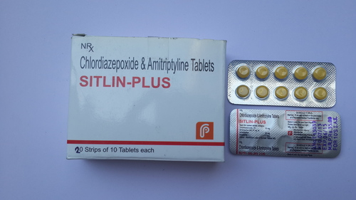 Chlordiazepoxide And Amitriptyline Tablets to Treats Depression and Anxiety