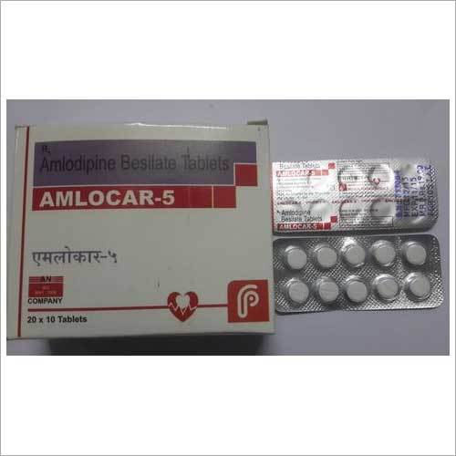 Calcium Channel Blocker Amlodipine Besilate Tablets