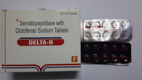Serratiopeptidase with Diclofenac Sodium Tablets