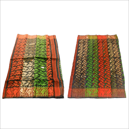 Dhakai Jamdani Cotton Saree