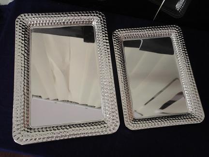 SILVER PLATED DOUBLE SET