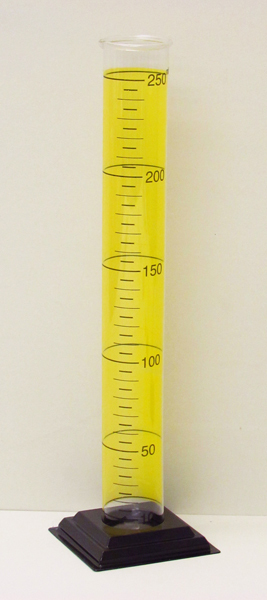 Cylinder Graduated Plastic Transparent 250ml