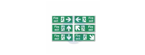 Plastic Directional Signage