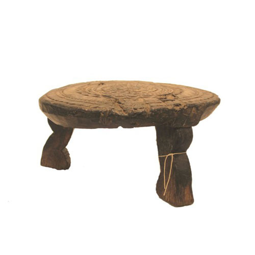 Wooden Car Bajot / Handcarved Wooden Table