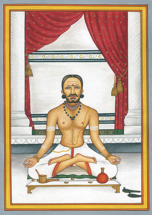 A devout brahmin