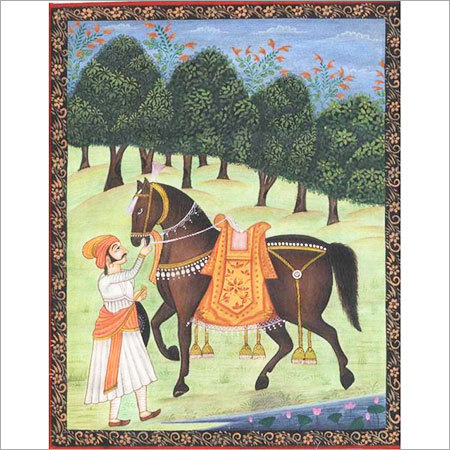 A groom and his horse