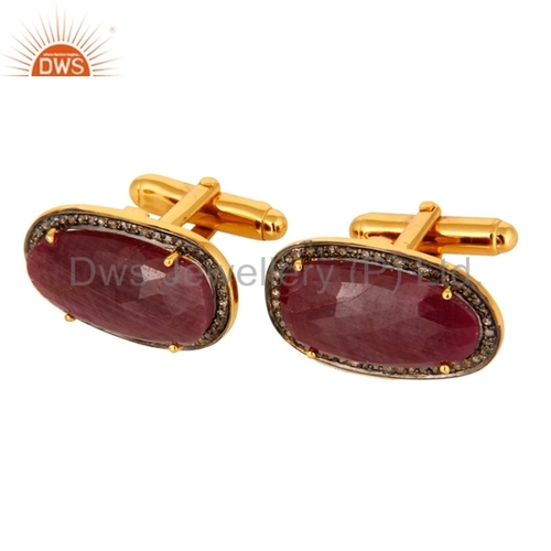 Gemstone Men's Cufflinks