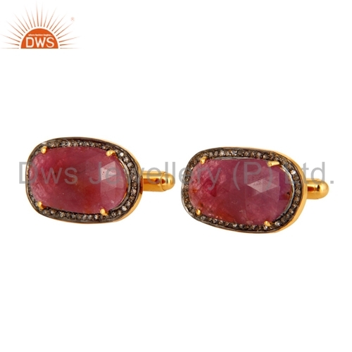 Gemstone Men's Cufflinks