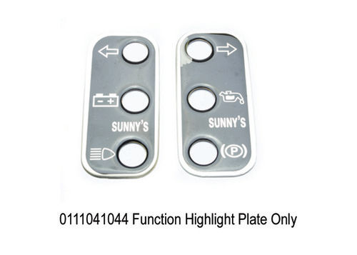 Function Highlight Plate Only