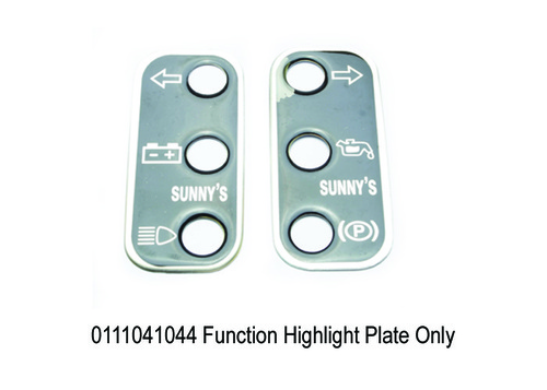 Function Highlight Plate Only