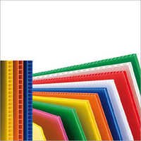 P.p Corrugated Sheet - Polypropylene, Custom Dimensions, Multiple Colors | High Strength, Acid Resistance, Lightweight, Durable, Recyclable