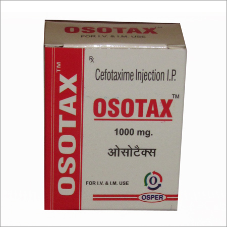 1000mg Cefotaxime Injection