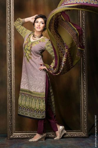 Printed Designer Straight Suits